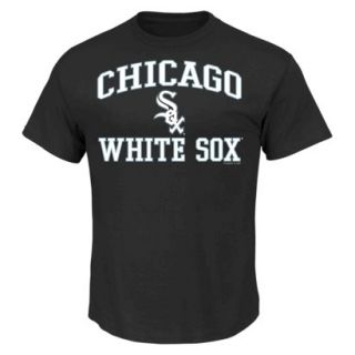 MLB Mens Chicago White Sox T Shirt   Black (S)