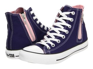 Converse Chuck Taylor All Star Side Zip Hi Athletic Shoes (Blue)