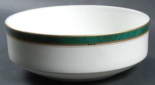 Mikasa Imperial Emerald 8 Round Vegetable Bowl, Fine China Dinnerware   Bone Ch