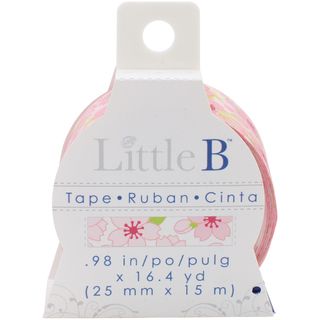 Little B Decorative Paper Tape 25mmx15m cherry Blossom