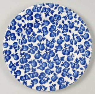 English Ironstone Eit20 Blue Bread & Butter Plate, Fine China Dinnerware   Blue,