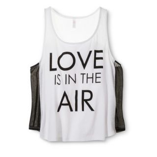 Xhilaration Juniors Love Is In The Air Graphic Tank   XXL(19)