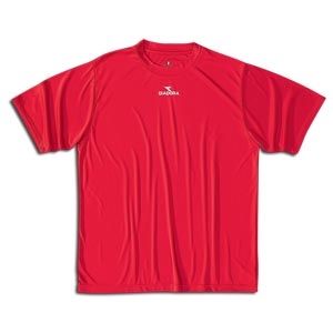 Diadora Sfida Soccer T Shirt (Red)