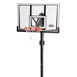 Lifetime 52 Inch Shatter Proof Adjustable In Ground Basketball System