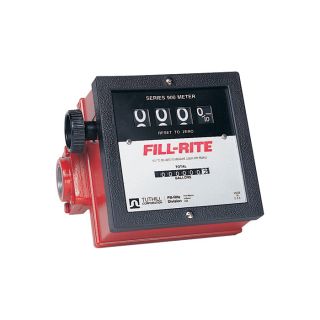 Fill Rite Mechanical Fuel Meter   1 Inch, Model 901MK4200