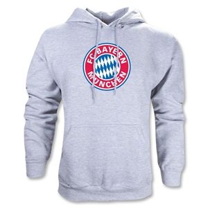 hidden Bayern Munich Logo Hoody (Ash Gray)