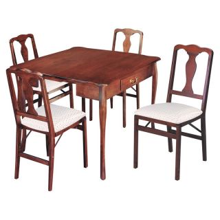 Stakmore Traditional Expanding Dining Table   Cherry Multicolor   4072VCHE