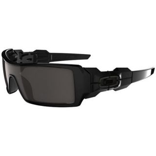 Oil Rig Sunglasses Polished Black/Warm Grey One Size For Men 178194180