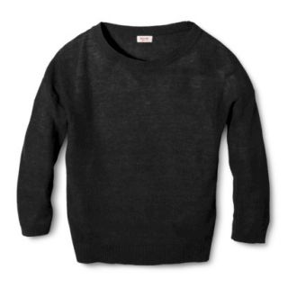 Mossimo Supply Co. Juniors Pullover Sweater   Black XL(15 17)