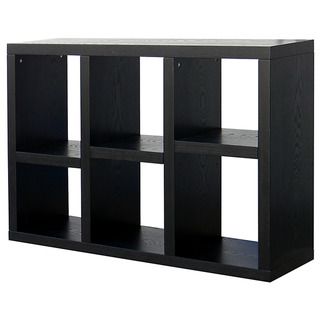 Richdale 6 cube Dark Espresso Bookcase