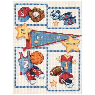Baby Hugs Little Sports Cross Stitch Kit