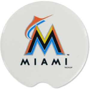Miami Marlins 2 Pack Car Coasters