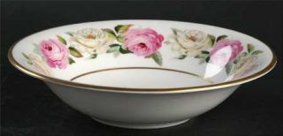 Royal Worcester Royal Garden (Solid Inner Ring) Coupe Cereal Bowl, Fine China Di
