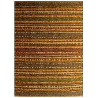 Handwoven Jute Area Rug (5 X 8) (beigePattern solidMeasures 0.75 inch thickTip We recommend the use of a non skid pad to keep the rug in place on smooth surfaces.All rug sizes are approximate. Due to the difference of monitor colors, some rug colors may