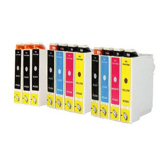 Eplacement Epson 125 T125 T125120 , T125220 , T125320 , T125420 Compatible Ink Cartridge (pack Of 11 5k/2c/2m/2y) (Black Cyan Magenta YellowPrint yield at 5% coverage BlackYields up to 500 Pages; C,M,Y Yields up to 450 PagesNon refillableModel PIE T1