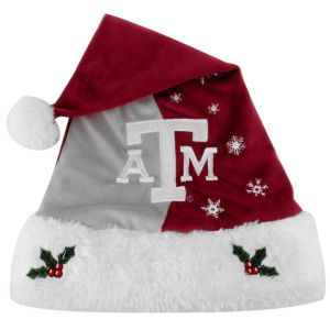 Texas A&M Aggies Forever Collectibles Team Logo Santa Hat
