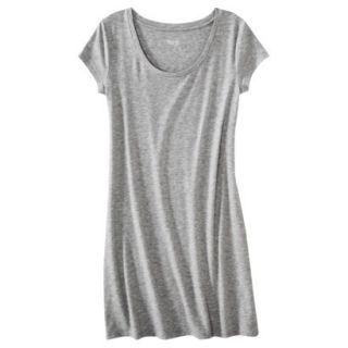 Mossimo Supply Co. Juniors T Shirt Dress   Gray L