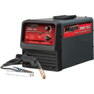 Maxus Pro 180 MIG/Flux Core Welder Kit   230 Volt, 180 Amp, Model# MXW41300AV