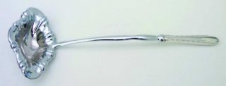 Towle Silver Flutes (Strl, 1941, No Monograms) Punch Ladle with Stainless Bowl H