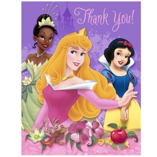 Disney Princess Dreams Thank You Notes