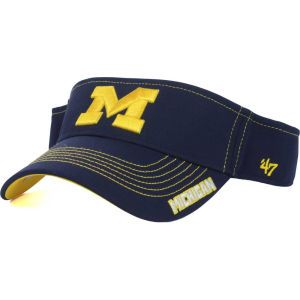 Michigan Wolverines 47 Brand NCAA Dark Twig Visor