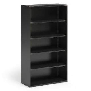 Mayline CSII 65 Bookcase CBC5 Finish Black