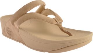 Womens FitFlop Whirl   Maple Sugar Suede Casual Shoes