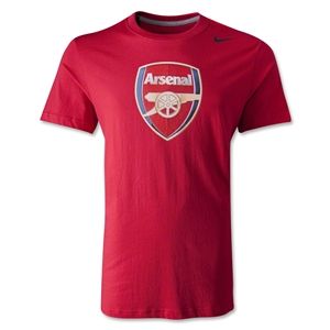 Nike Arsenal Core Basic Crest T Shirt