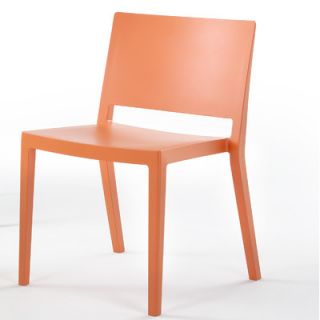 Kartell Lizz Matte Chair 4869 Color Orange