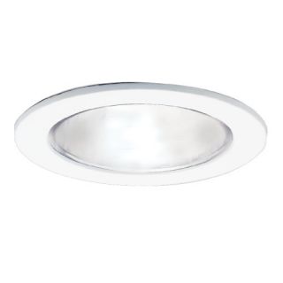 Halo 1421H Recessed Lighting Trim, 4 Low Voltage Reflector Trim White with Haze Reflector