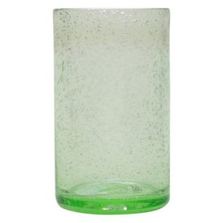 Tag Bubble Glass Tumblers   Set of 6 Aqua   555176