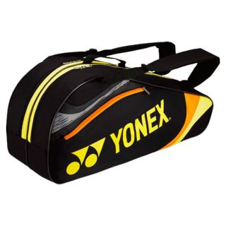 Yonex Tournament Six Pack Tennis Bag Black/Yellow