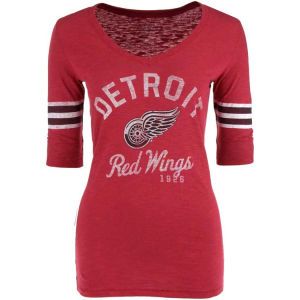 Detroit Red Wings 47 Brand NHL Womens Midfield Scrum T Shirt