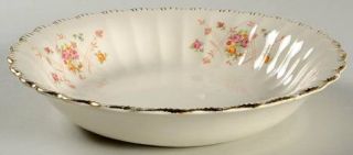 Limoges American New Princess (Scalloped,Gold Trm) Coupe Soup Bowl, Fine China D