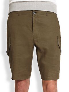 Michael Kors Linen Cargo Shorts