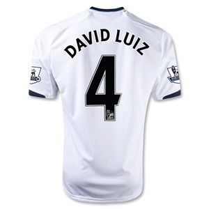 adidas Chelsea 12/13 DAVID LUIZ Away Soccer Jersey