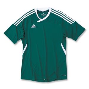 adidas Tiro II Womens Soccer Jersey (dark green)