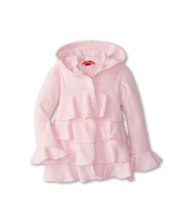 Kate Mack Terry Coverup Long Sleeve Girls Coat (Pink)