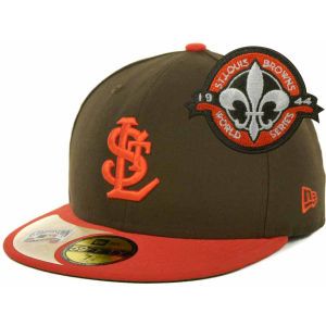 St. Louis Browns New Era MLB Cooperstown Patch 59FIFTY Cap
