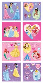 Disney Princess Sparkle Sticker Sheets (8)