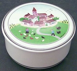 Villeroy & Boch Design Naif 4 Candy Box & Lid, Fine China Dinnerware   Boutique