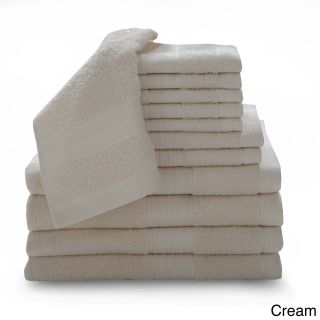 Luxury 100 percent Cotton 12 piece Towel Set With Bath Sheets