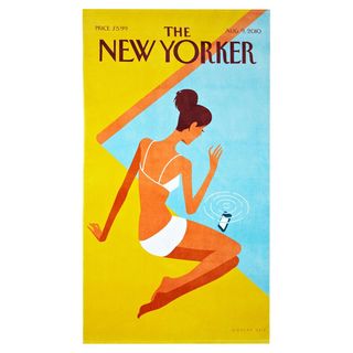 Dropped Call New Yorker Beach Towel (Multi color Dimensions 40 inches wide x 70 inches deep Materials 100 percent cotton Care instructions Machine washThe digital images we display have the most accurate color possible. However, due to differences in c