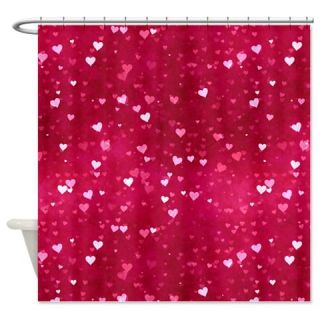  Bokeh Little Hearts Shower Curtain  Use code FREECART at Checkout