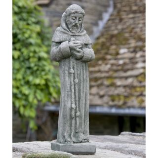 Campania International Saint Francis Cast Stone Garden Statue   R 102 AL