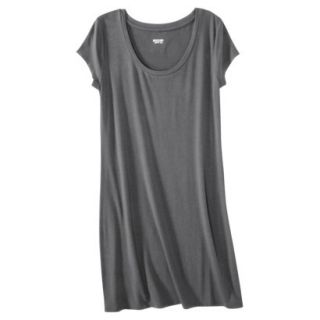 Mossimo Supply Co. Juniors T Shirt Dress   Dark Gray M