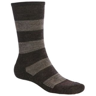 SmartWool Double Insignia Socks   Merino Wool (For Men)   BLACK (M )