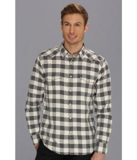 Lucky Brand Summit Buffalo Check Western Shirt Mens Long Sleeve Button Up (Multi)