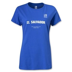 FIFA U 20 World Cup Turkey Womens El Salvador T Shirt (Royal)