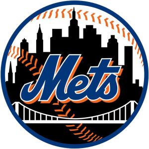 New York Mets 12in Car Magnet